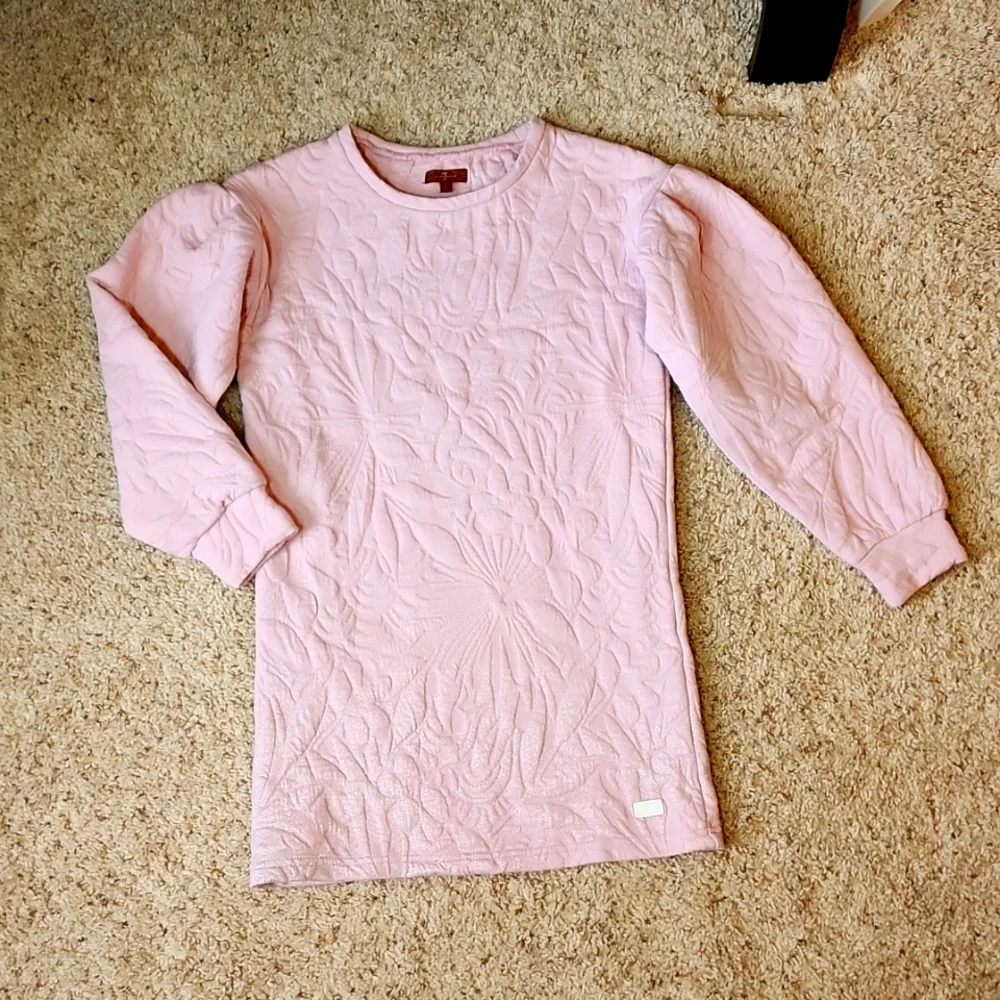 Puffy sleeve dress/tunic, youth sized L - Picture 1 of 5